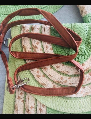 Conjunto playa: sombrero y 2 bolsos