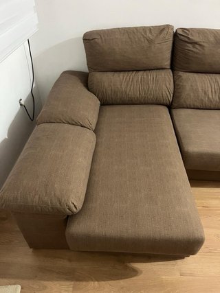Sofá Chaiselongue Marrón