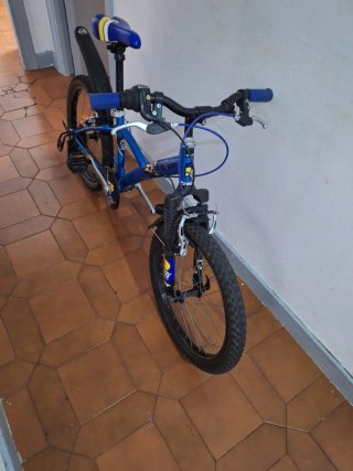 Bicicleta infantil BTWIN Racer azul