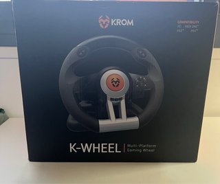 Volante K-WHEEL con pedales y palancas