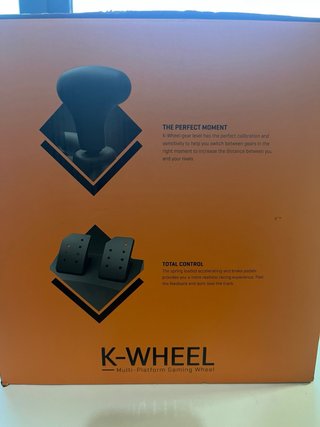 Volante K-WHEEL con pedales y palancas