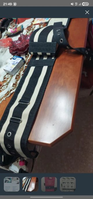 Cinturón de seguridad para cama 90cm