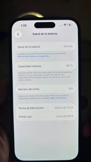 iPhone 15 Negro