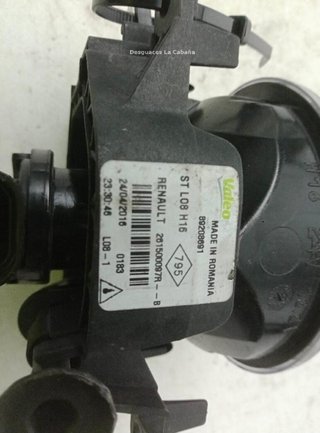 Dacia faro antiniebla delantero duster 20811785