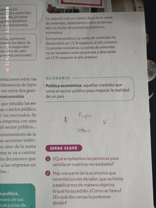 Economía y emprendimiento 4 ESO
