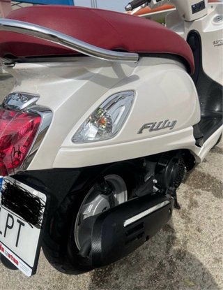 Kymco Filly 125cc Automática Blanca/Roja