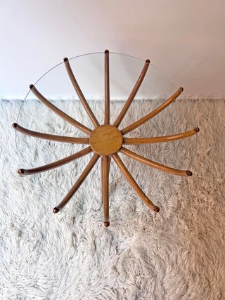 MESA VINTAGE AUXILIAR SPIDER, AÑOS 50