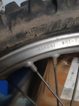 Rueda Delantera Montesa Cappra/enduro 360 Ankrot
