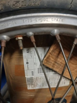 Rueda Delantera Montesa Cappra/enduro 360 Ankrot