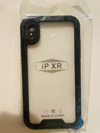 Lote iPhone XR bandeja SIM + 3 fundas + cristal cá