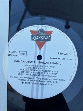 Vinilo Bananarama 1984