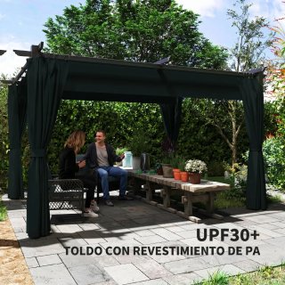 Pérgola retráctil 4x3