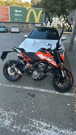 KTM 125 Duke Naranja