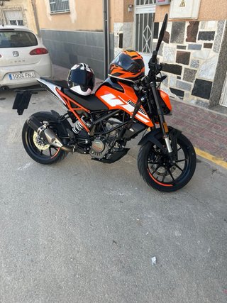KTM 125 Duke Naranja