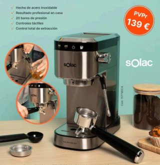 Cafetera Espresso Solac