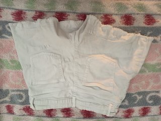 Conjunto ropa niña beige/blanco