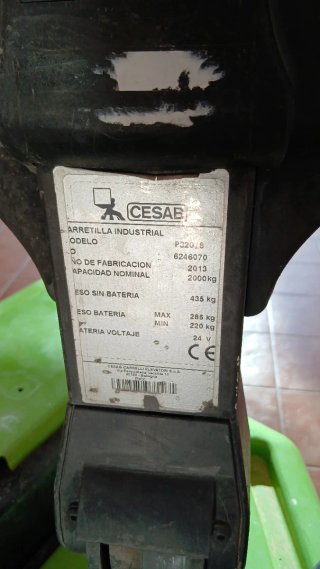 Traspaleta Eléctrica cesab