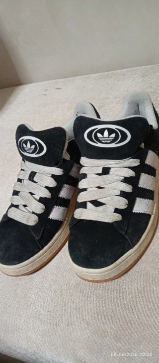 Adidas Campus Zapatillas Negras Talla 42