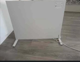 Estufa eléctrica táctil blanca