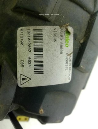 Nissan 20987718 faro antiniebla tiida fastback c11