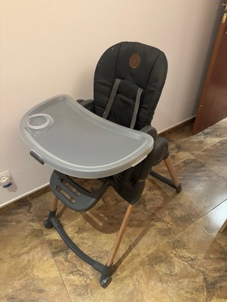 Trona de bebé negra maxicoxi