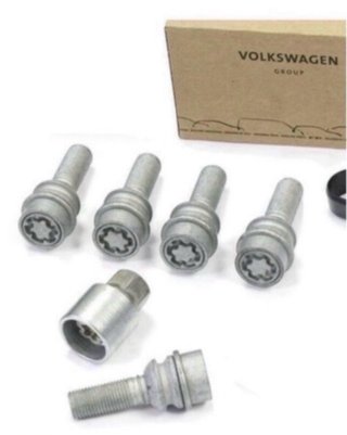 TORNILLOS ANTIRROBO VW GOLF SEAT AUDI VW T4T5 T6.1