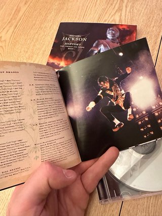 CD Michael Jackson HIStory Edición Especial