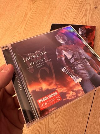 CD Michael Jackson HIStory Edición Especial