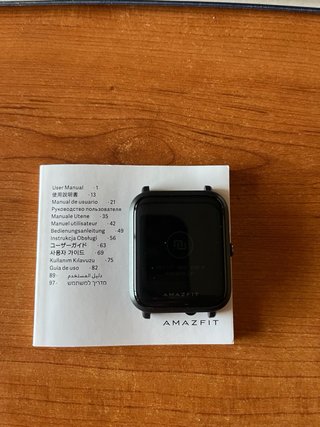 Reloj Amazfit Negro y morado