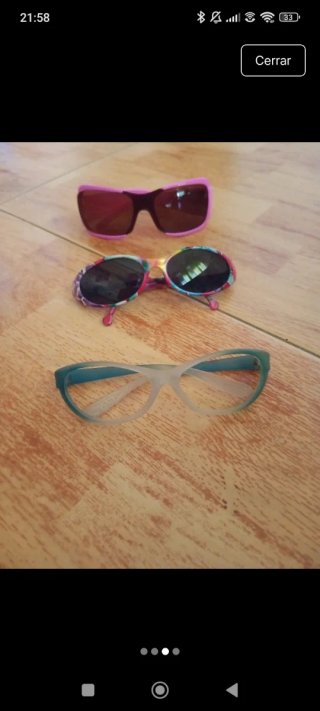 3 Gafas de sol infantiles