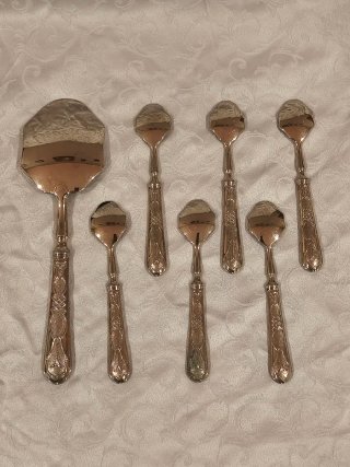 Set 6 Pezzi Argento 800 Vintage - Palette