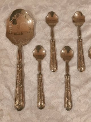 Set 6 Pezzi Argento 800 Vintage - Palette