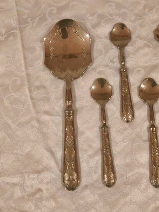 Set 6 Pezzi Argento 800 Vintage - Palette