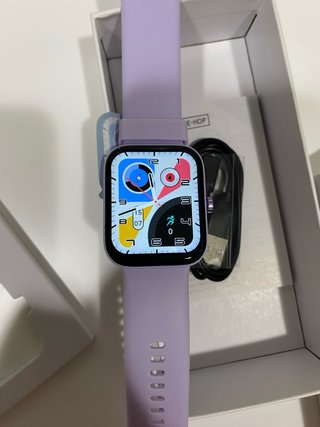 Reloj Inteligente Morado ALE-HOP sin usar
