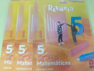 Matemáticas. Revuela 5° de Primaria. SM