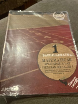 Matemáticas aplicadas a las Ciencias Sociales I...