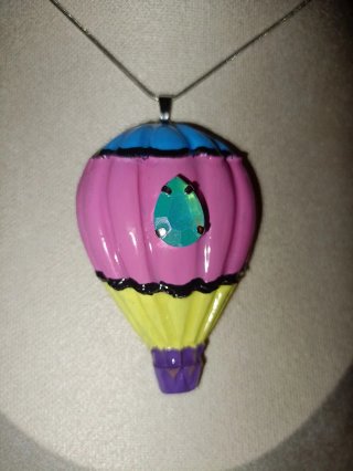 Colgante artesanal globo aerostático