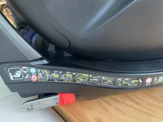 Silla Coche Britax Römer Dualfix i-Size 61-105cm