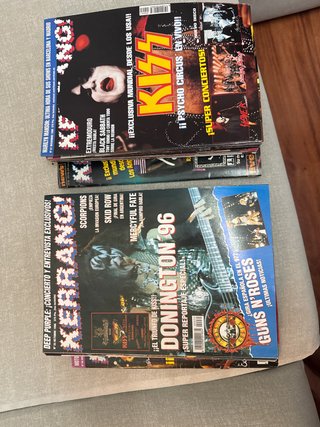 Pacchetto Riviste Kerrang! (Marilyn Manson, Kiss, Guns N' Roses)