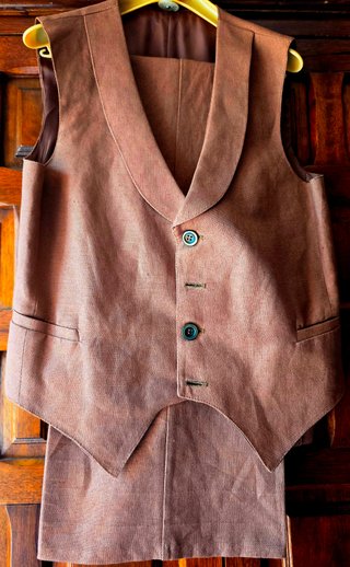 Completo uomo estivo Eggy 3 pz. Tg. 42