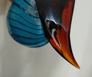 Grande Lumaca/ chiocciola in vetro di Murano