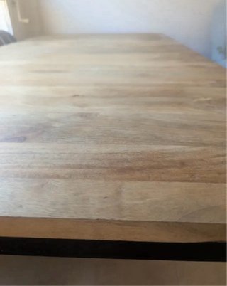 Mesa Comedor Amplia Madera y Metal