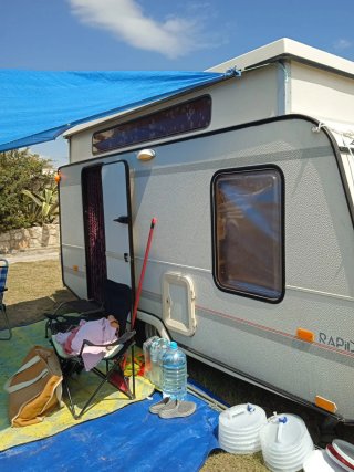 Caravana Rapido Club con wc i  menos de 750 kg.