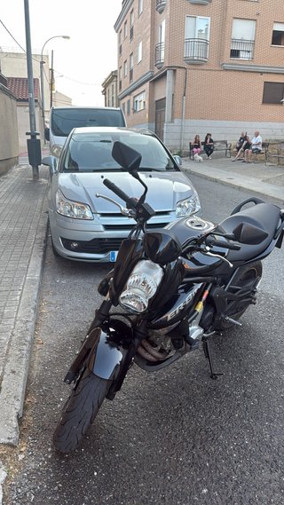 Kawasaki ER-6N Naked Negra