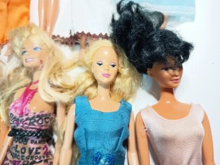 Lote de 8 Muñecas Estilo Barbie