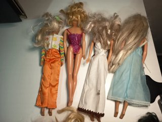 Lote de 8 Muñecas Estilo Barbie