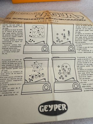 juguete o juego de agua geyper  pac-man o boca lle