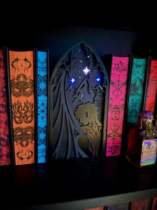 Book Nook Iluminado High Lord - Acotar Inspired