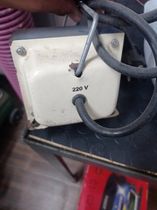 Transformador de luz antiguo