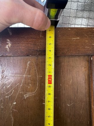 Cabezal cama madera y ratán antiguo